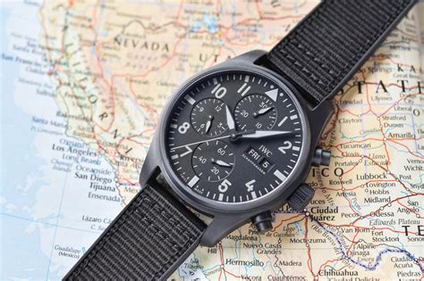 iwc chronograph 41 top gun ceratanium